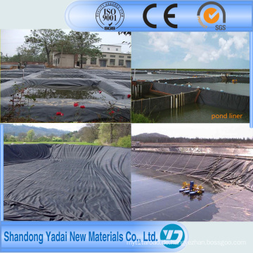 HDPE Geomembrane / Black Plastic Folie